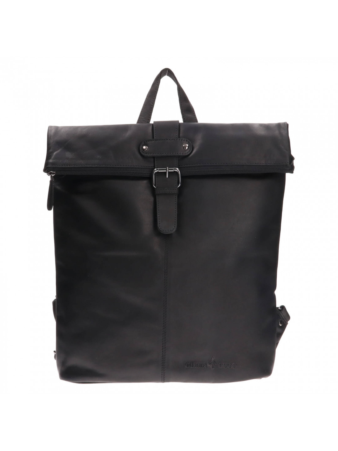 Kožený batoh Greenwood Sofia – černá